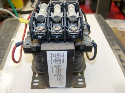 Square d industrial control transformer & 3 fnq-r-8/10