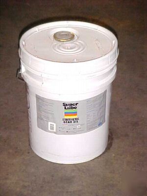 Super lube synthetic gear oil H1 food grade / 5-gallon