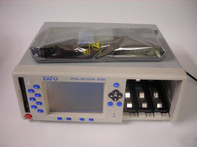 Exfo iq-203 optical test system w/iq-1203