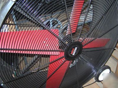 Giant fan from heat buster restaurant/ bakery/kitchen