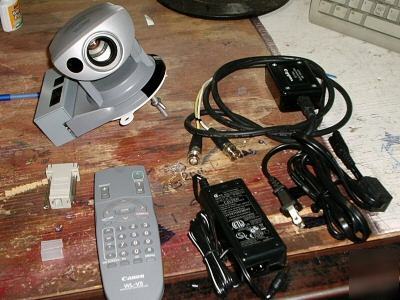 Canon vc-C50IR communication camera with cable shoe