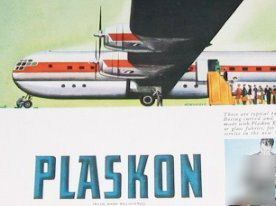 Plaskon molded resins-plastics industry use-6 1940S ads