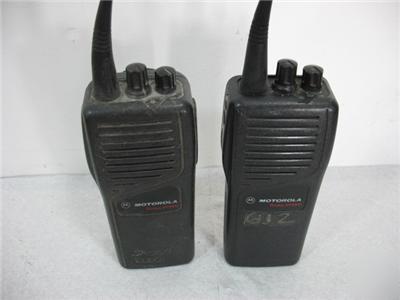 2 motorola radius GP350 uhf 16 channel radios,wow 