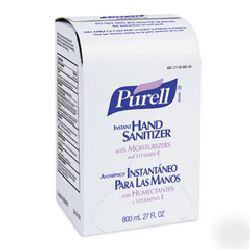 Purell sanitizer bag-in-box refills 800ML goj 9657-12