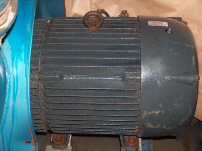 Spencer vacuum producer blower w/ baldor motor 40 hp
