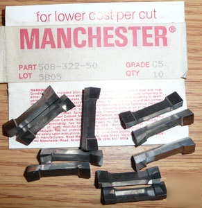 New 10PC manchester carbide inserts