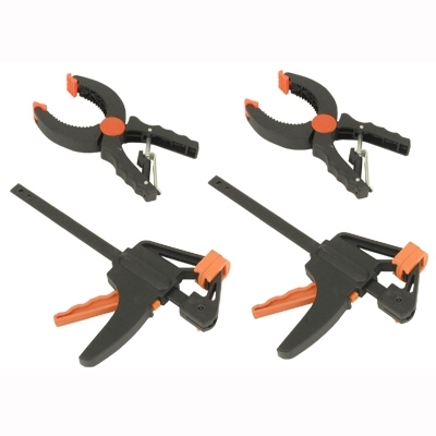 Ratcheting bar clamp&ratcheting handy clamp 4PC