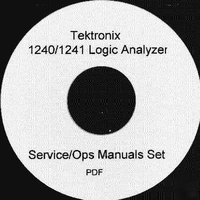 Tek tektronix 1240 1241 operation & service manual