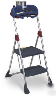 797209 pro tech ii, 2 step stool, built in utility tray