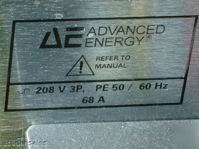 Ae apex advanced energy 7 kw/13 rf generator 