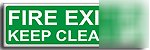 Fire exit-rm right sign-s. rigid-600X200MM(sa-049-rt)