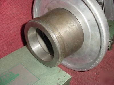 Jacobs rubber flex lathe chuck w/ collets / lo/L0 back