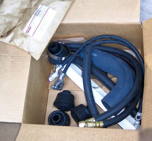 Onan mdjf marine drip pan motor mounts bat cables kit