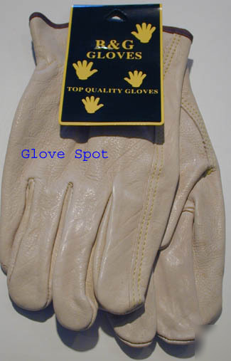 20 pr top quality leather work glove garden deal l $200