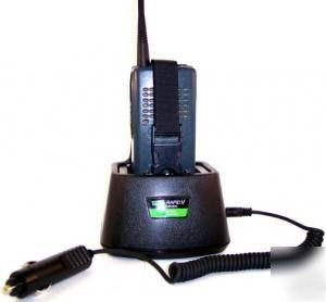 Vehicle charger for the vertex VX600 portable radio