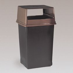 Glutton 56-gallon container brown-rcp 256B bro