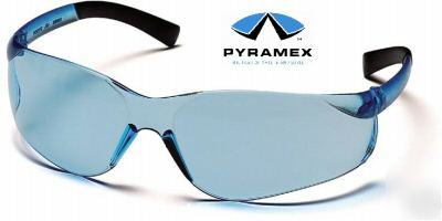 3 pair of pyramex ztek infinity blue safety glasses