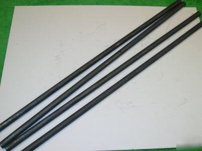4 carbon graphite rods edm emd electrode glass 1/2