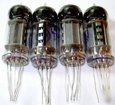 6R2P double beam tetrode tubes lot of 4