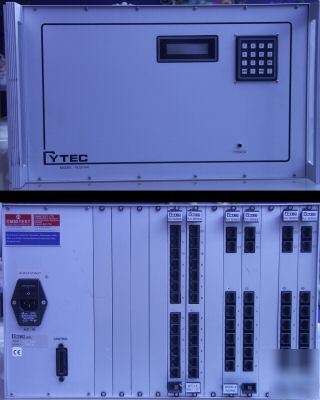 Cytec rjv/144 communications multiplexer with 6 modules