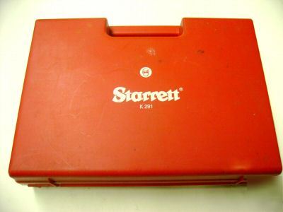 Starrett hole saw industrial kit #k 291 - used