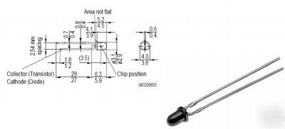 SFH309 FA5 - 3MM phototransistor - nos