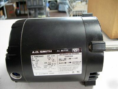  a.o. smith 1/4 hp blower motor F392 - 115 volt 