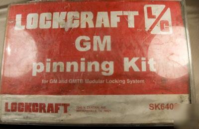 Lockcraft gm pinning kit locksmith tool 