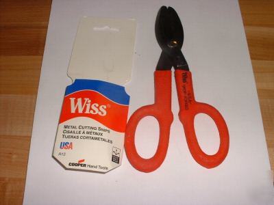 New snips, wiss A13 tinners snips 7