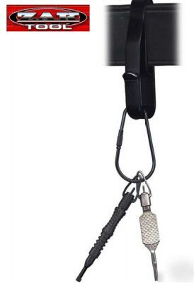 New zak tools black zt 55 handcuff key duty ring holder 