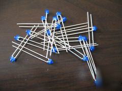 50PCS of 1.8MM blue diffused leds,tower leds