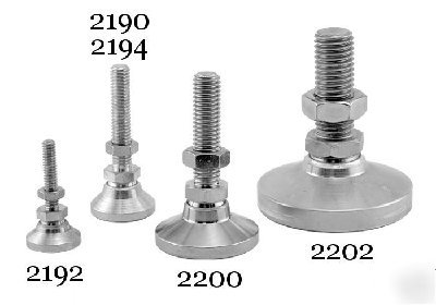 8020 deluxe 3/4-10 leveling foot 10 & 15 s 2202 n