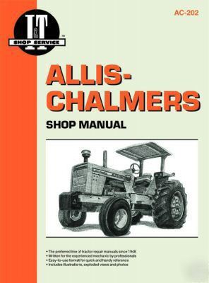 Allis-chalmers i&t shop service repair manual ac-202