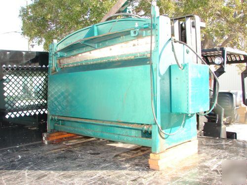 National hydraulic power sheet metal shear NH5216 