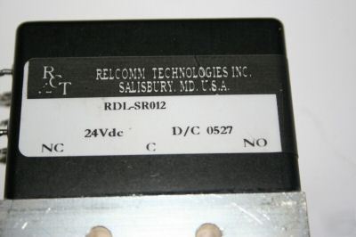 New new relcom 1000 watt rf relay dc - 2 ghz new new