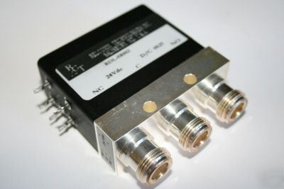 New new relcom 1000 watt rf relay dc - 2 ghz new new