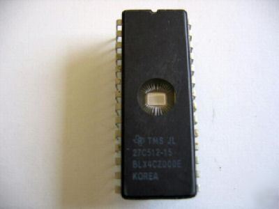 TMS27C512-15JL ti 512K eprom 27C512 AM27C512 D27C512 ic