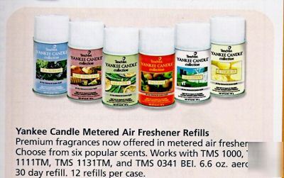 Timemist yankee candle deodorizer (sage & citrus) 6 pk