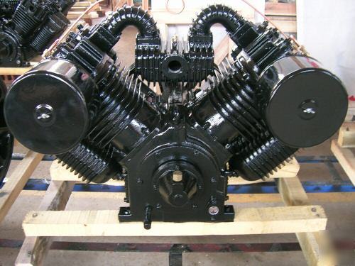 15, 20, 25 or 30 hp air compressor pump, cast iron