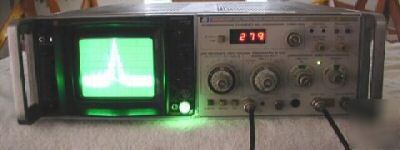 Hp - agilent 181TR display with 8558B spectrum plug in 