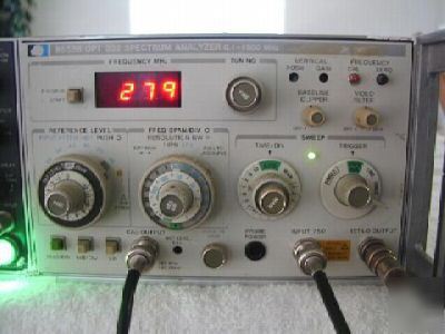 Hp - agilent 181TR display with 8558B spectrum plug in 