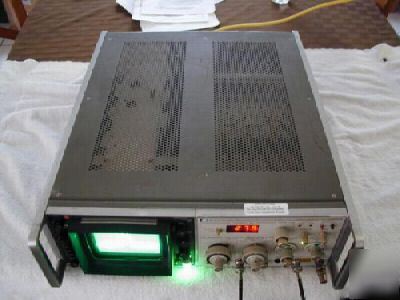 Hp - agilent 181TR display with 8558B spectrum plug in 