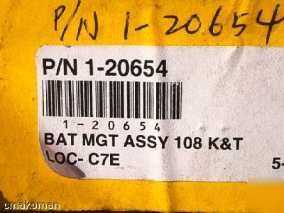 Kt bat mgt assy board 108 k&t p/n 1-20654