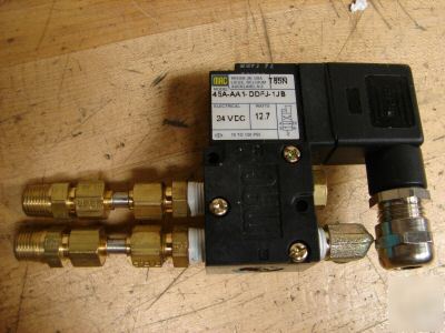 New mac air pneumatic valve 45A-AA1-ddfj-1JB 24VDC