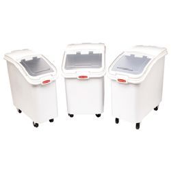 Slant front ingredient bins-rcp 3600-88 whi