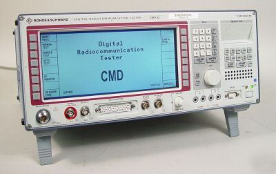 Tektronix/rohde & schwarz cmd 55 digital radio test set