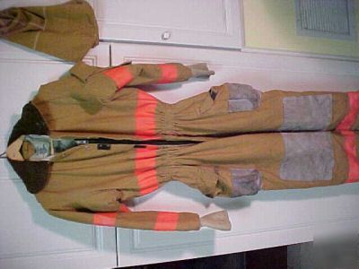 Us navy fireman s firefighter aramid coveralls suit 