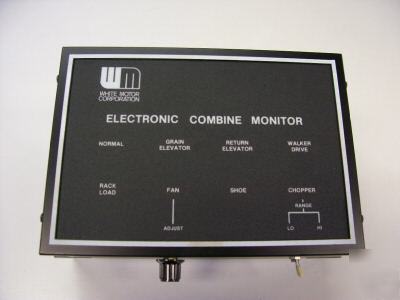 White / oliver combine monitor