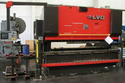 10' x 190 ton lvd hydraulic 4-axis cnc press brake