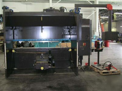 10' x 190 ton lvd hydraulic 4-axis cnc press brake